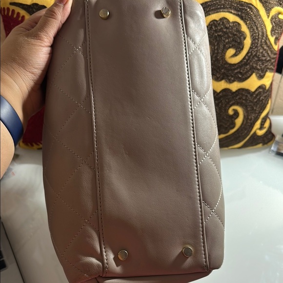 Kate Spade Cream Quilted Tote Bag - Picture 5 of 16